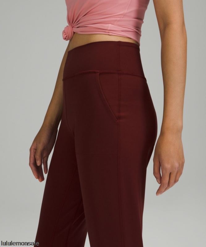 Lululemon Damen DELULU222 | Align High-rise Jogger Red Merlot